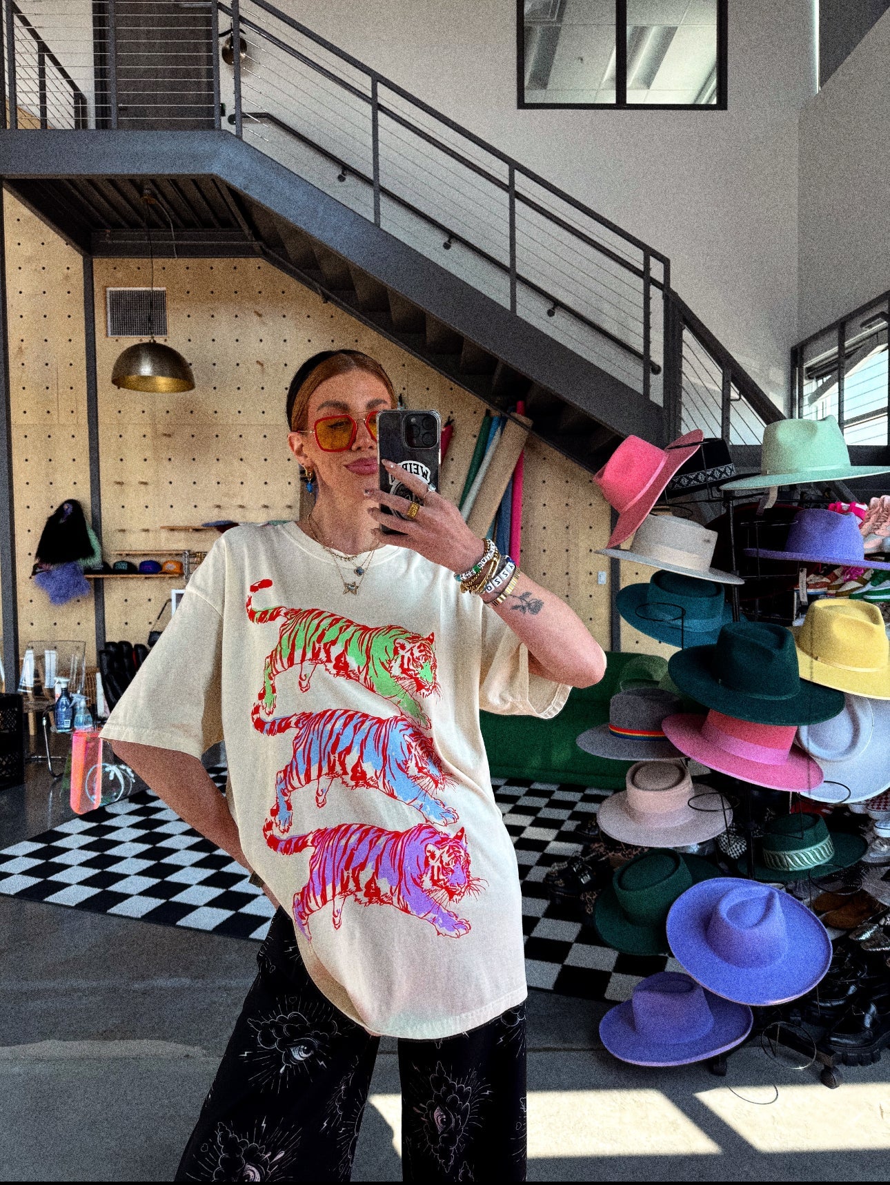 Sticks and Stones Oversized Tiger Tee - Dressed in Lala
