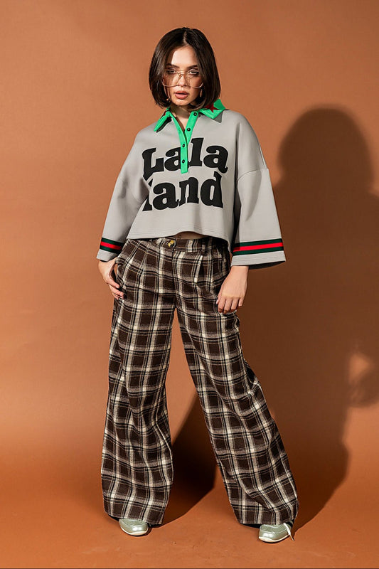 Team Lalaland Cropped Polo - Dressed in Lala