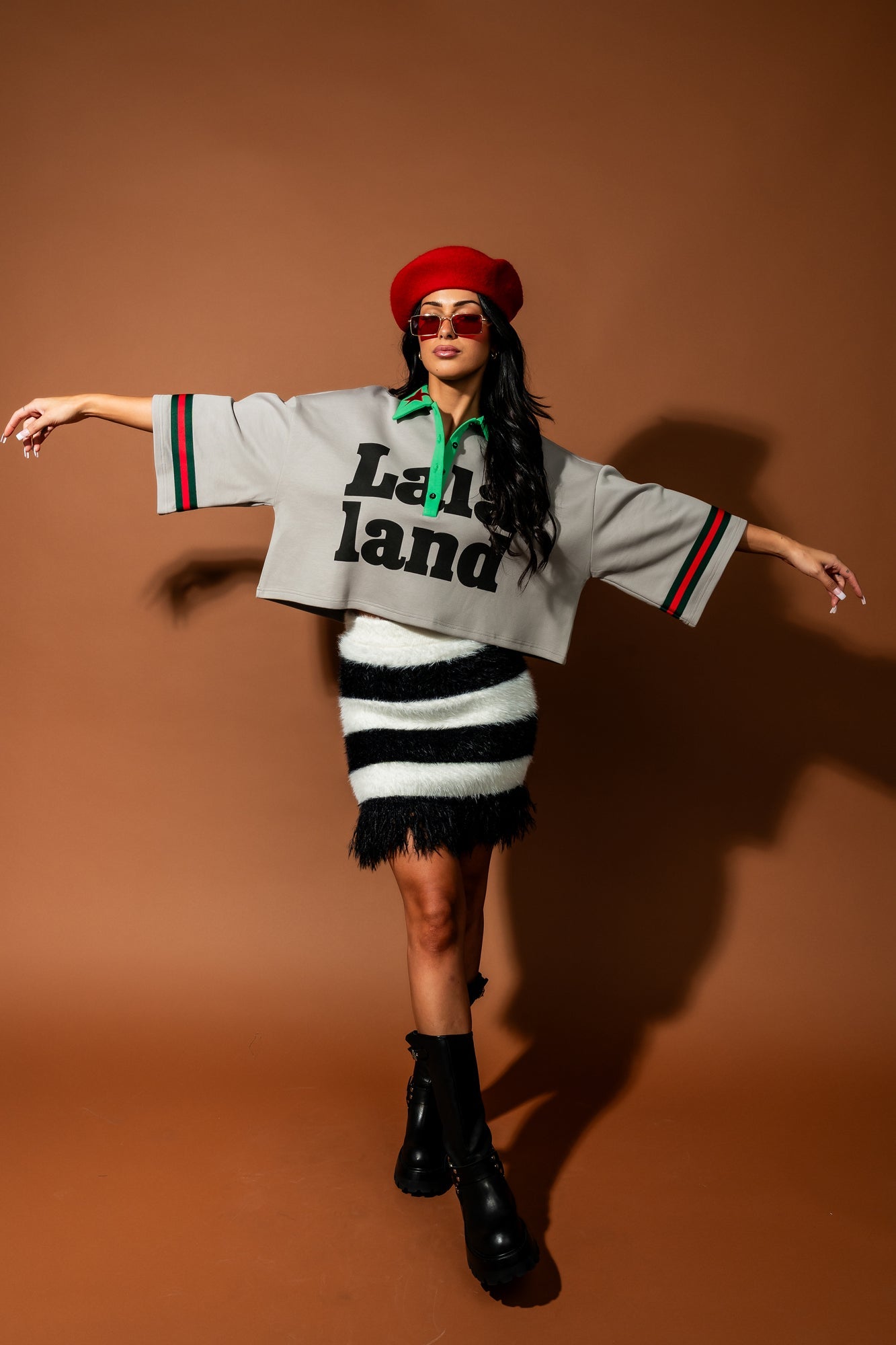 The Rumors Are True Furry Knit Mini Skirt - Dressed in Lala