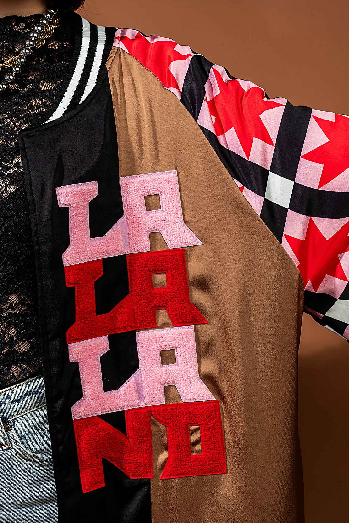 The Work of Art is You Reversible Kimono Bomber - Dressed in Lala