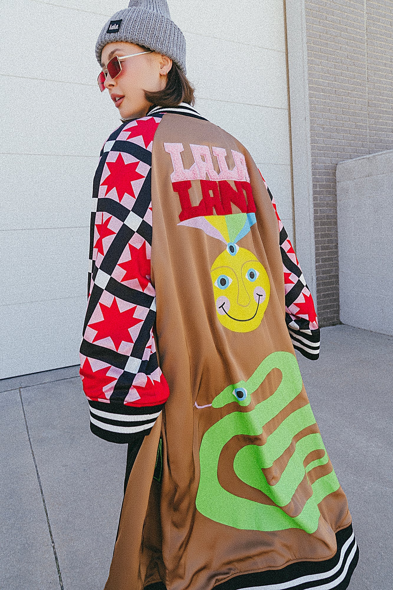 The Work of Art is You Reversible Kimono Bomber - Dressed in Lala