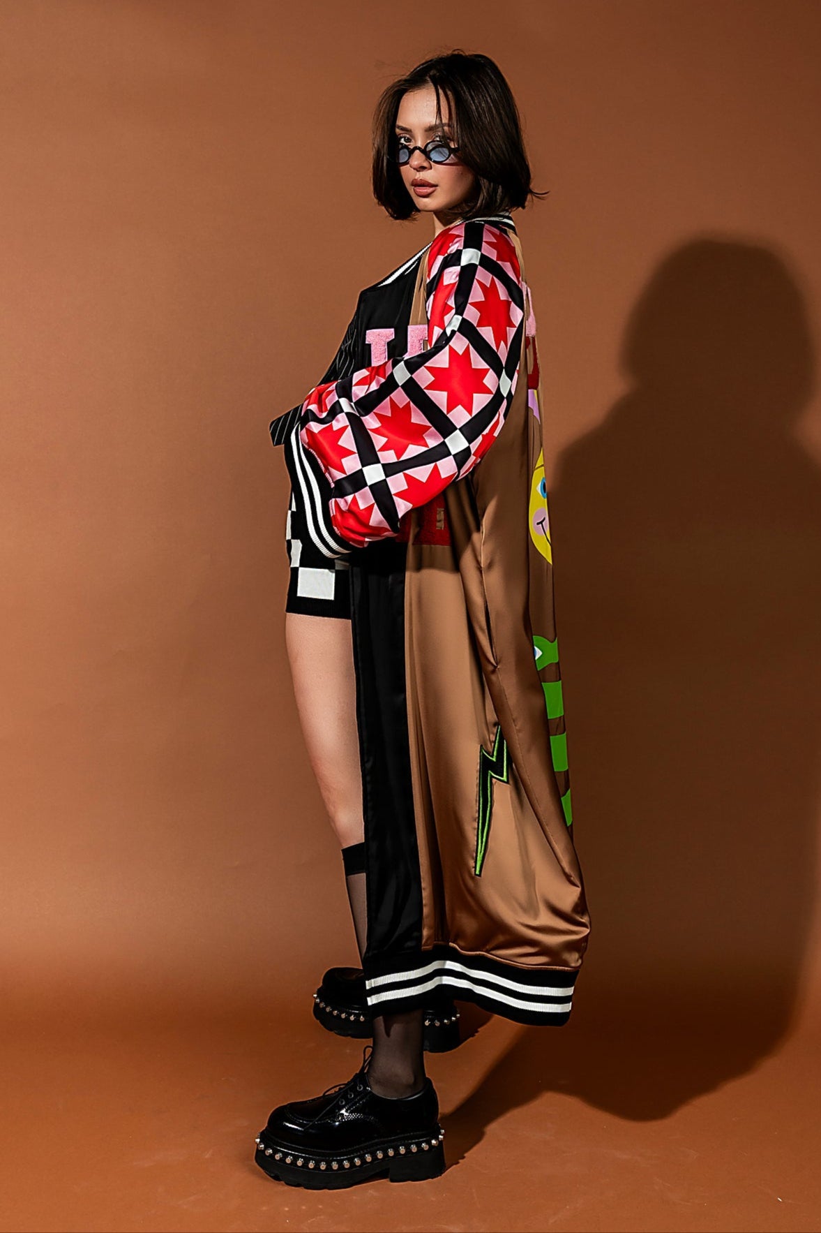 The Work of Art is You Reversible Kimono Bomber - Dressed in Lala