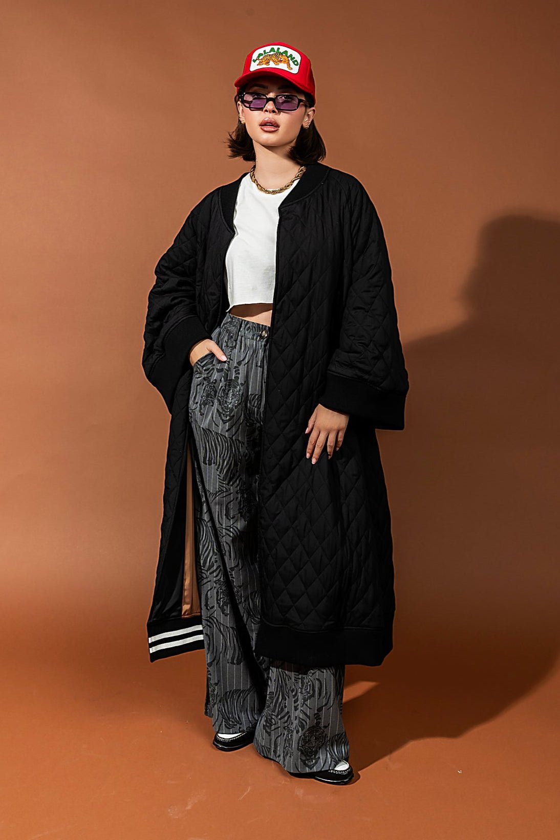 The Work of Art is You Reversible Kimono Bomber - Dressed in Lala