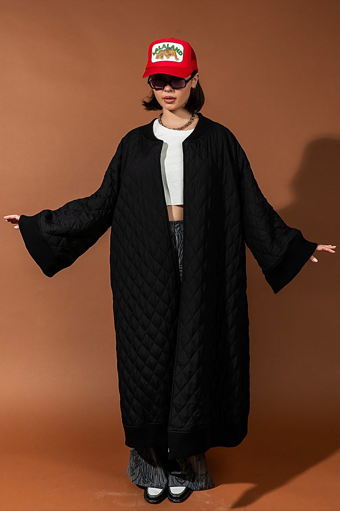 The Work of Art is You Reversible Kimono Bomber - Dressed in Lala