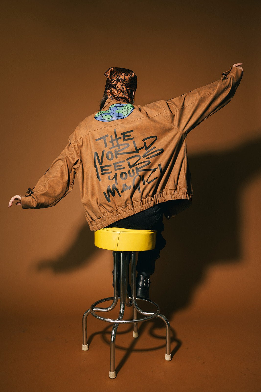 The World Needs Your Magic Bomber Jacket - Dressed in Lala