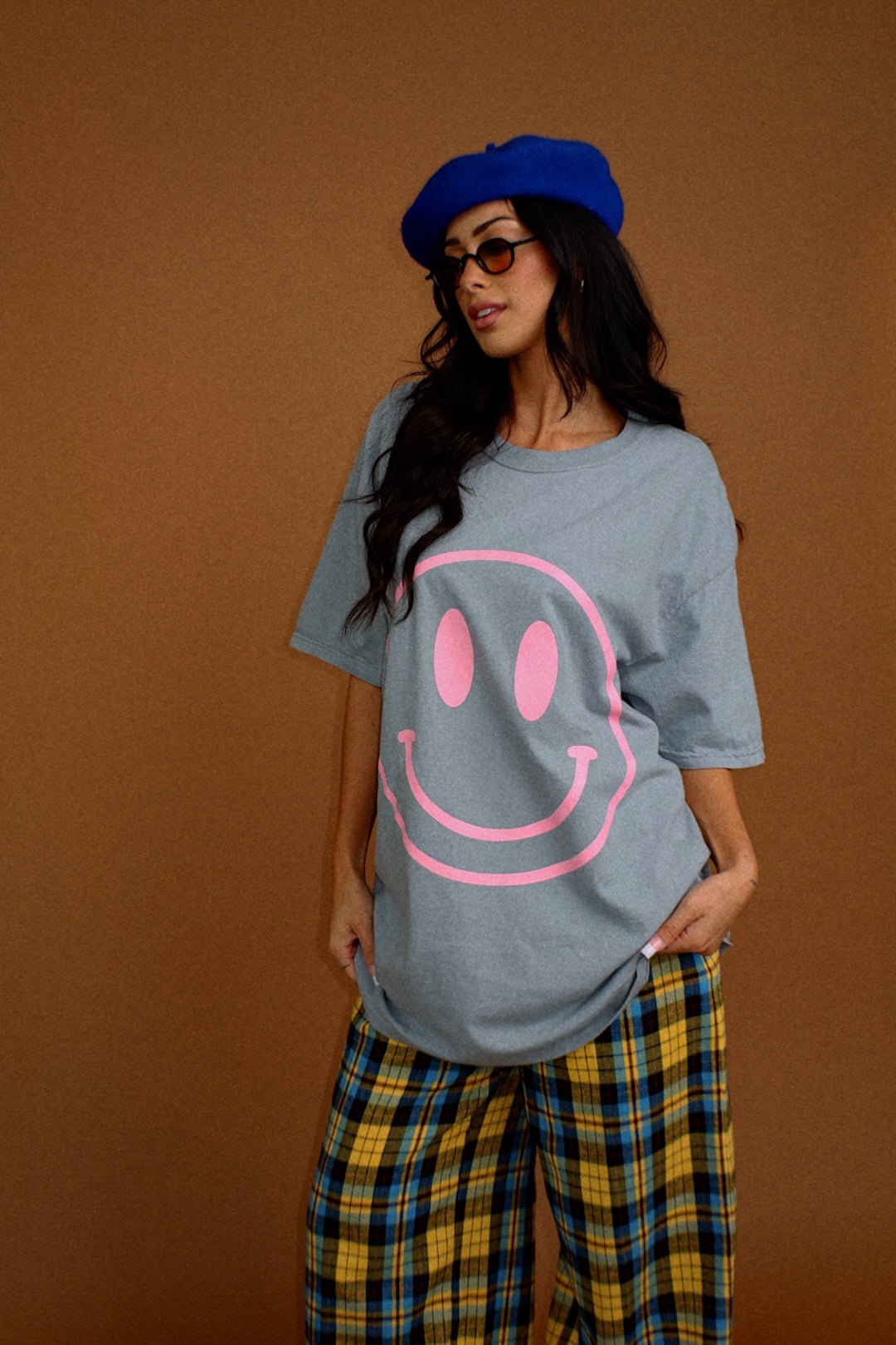 The World Needs Your Magic Oversized Tee in Stone Grey - Dressed in Lala