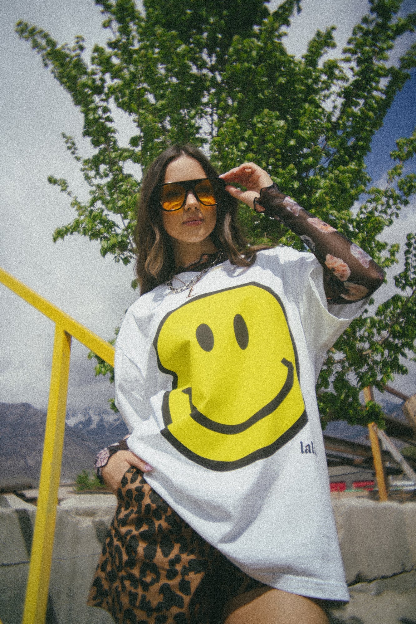 The World Needs Your Magic Oversized Tee in White - Dressed in Lala
