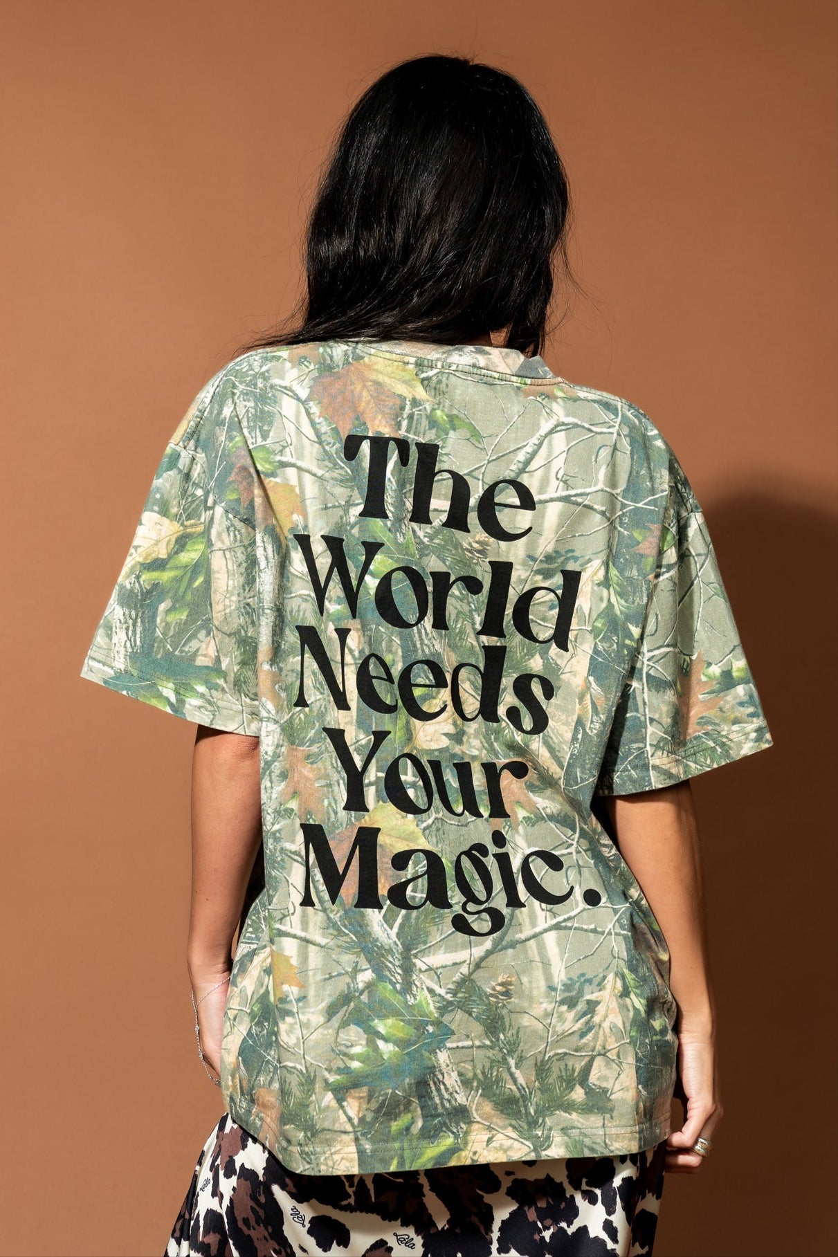 The World Needs Your Magic Real Tree Camo Tee - Dressed in Lala