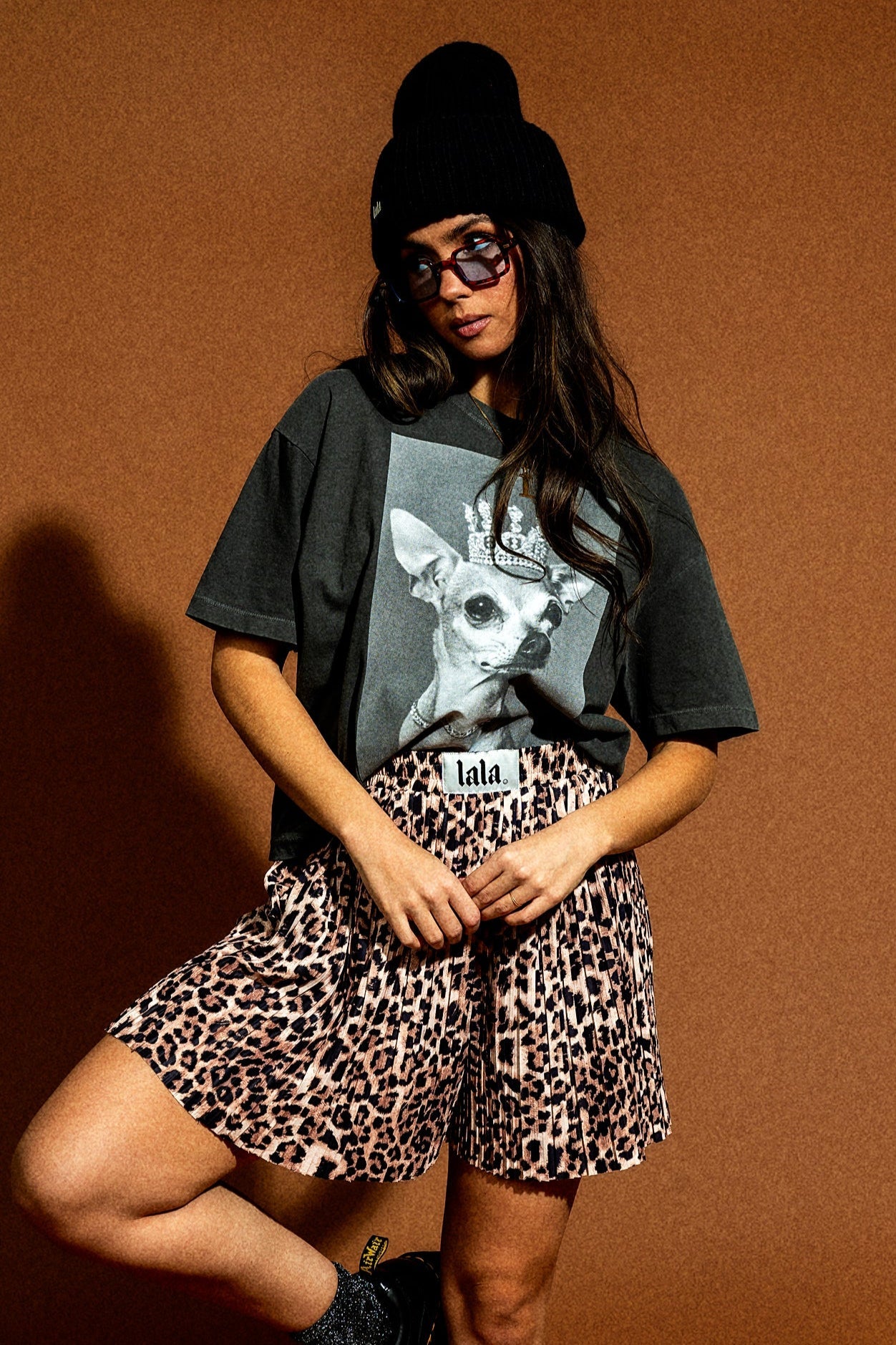 Total Knock Out Pleated Boxer Shorts - Dressed in Lala