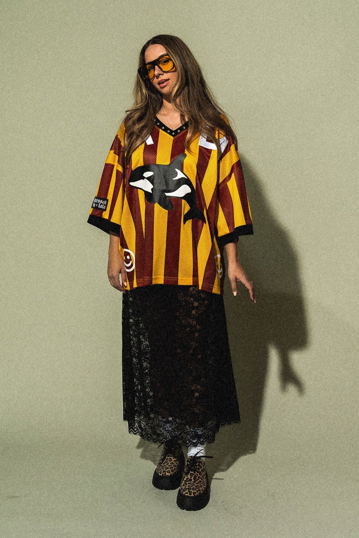 Totally Killer Orca Embellished Jersey - Dressed in Lala