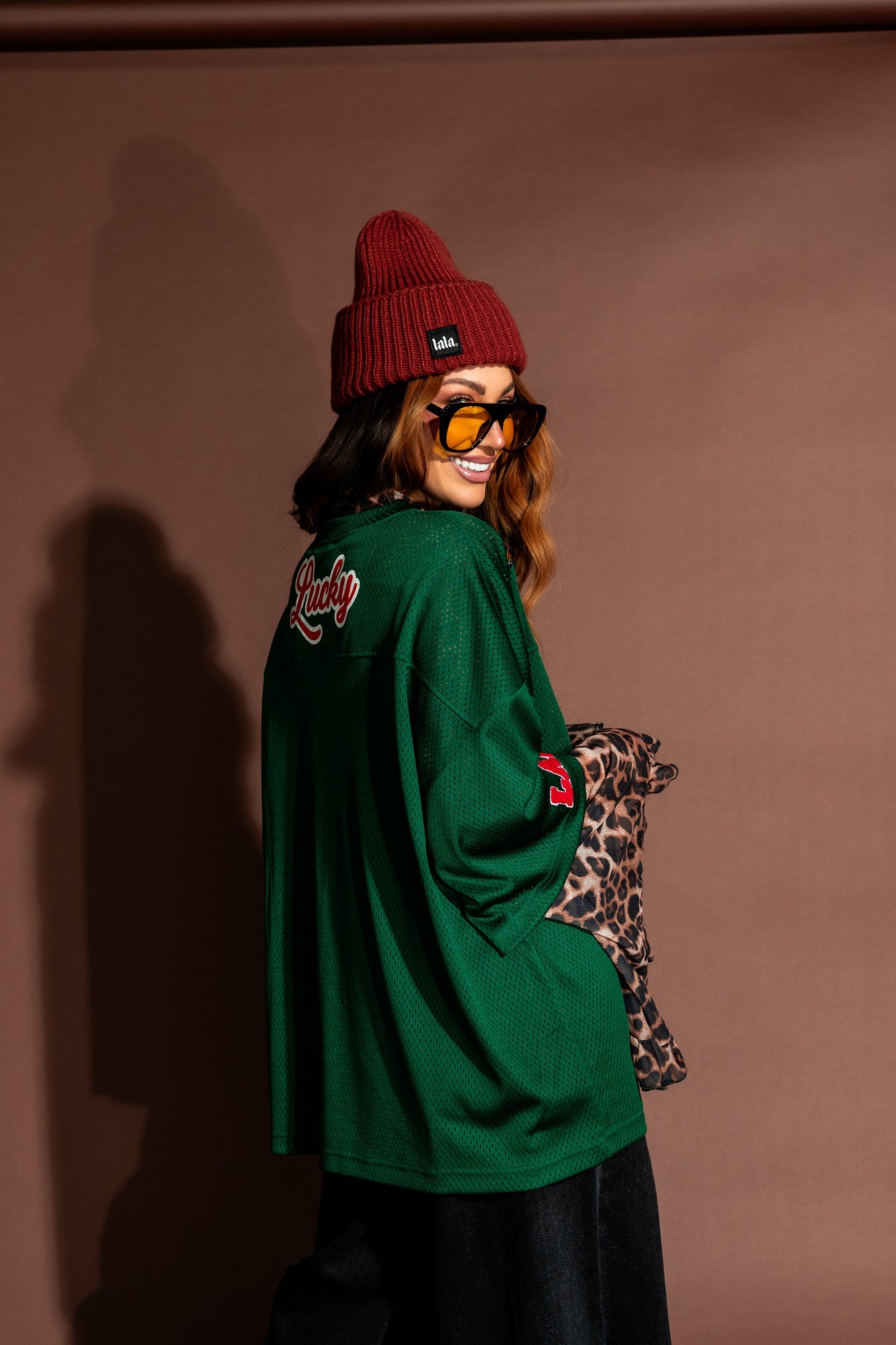 Way To Go Tiger Jersey in Forest Green - Dressed in Lala