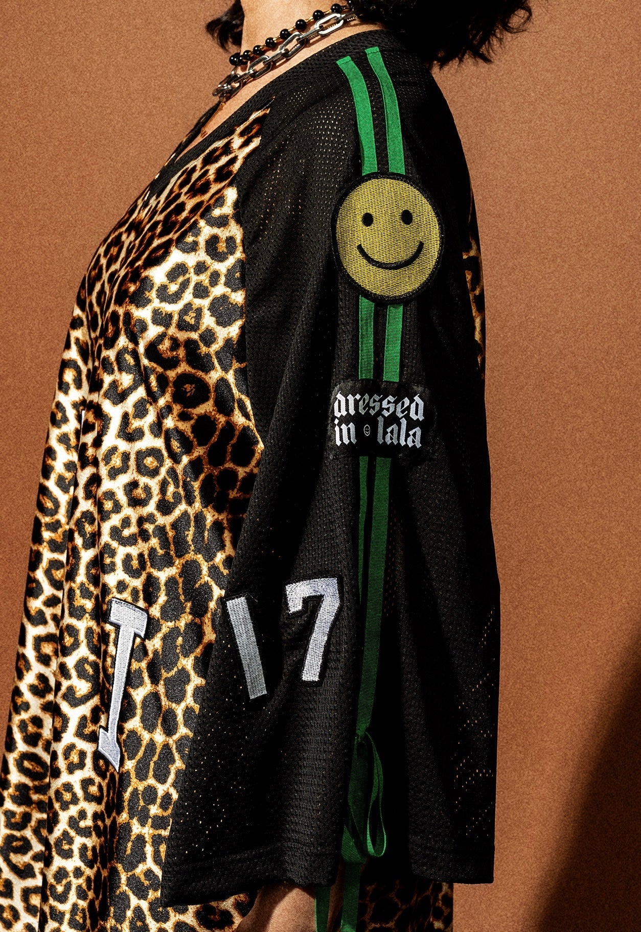 Weirdo World Leopard Jersey Dress - Dressed in Lala