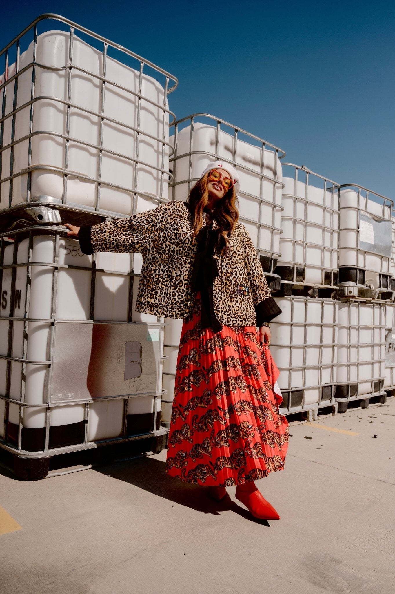 Welcome to Lalaland Quilted Leopard Oversized Jacket - Dressed in Lala