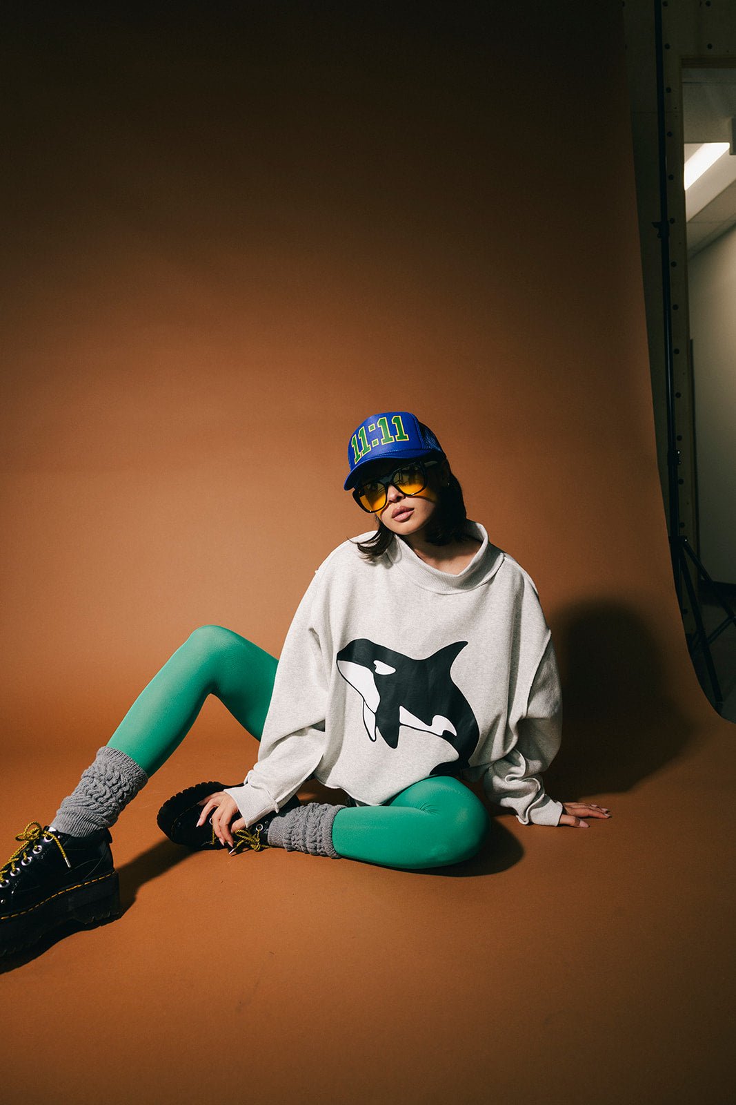 Whale Yeah Reversible Boxy Pullover - Dressed in Lala