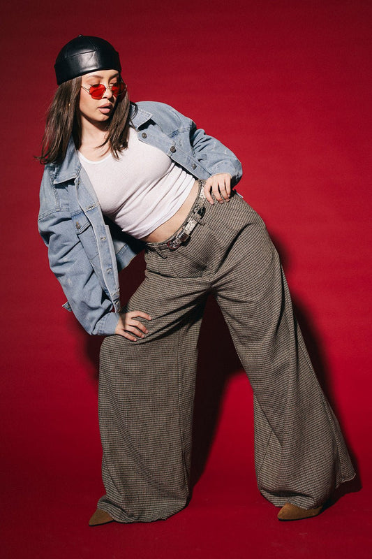 Wild Weirdo Boxy Denim Trucker Jacket - Dressed in Lala