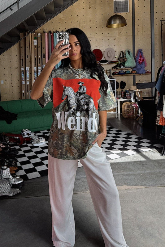 Wild Weirdo Real Tree Camo Tee - Dressed in Lala