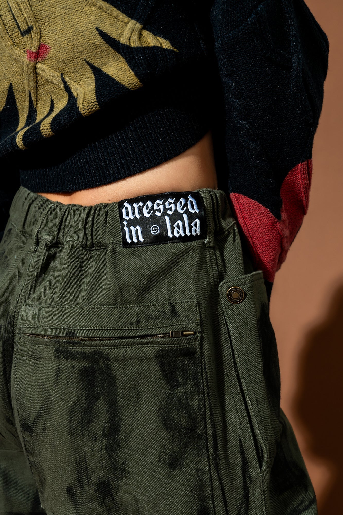 You Don't Own Me Ultra Wide Leg Cargo Pants - Dressed in Lala
