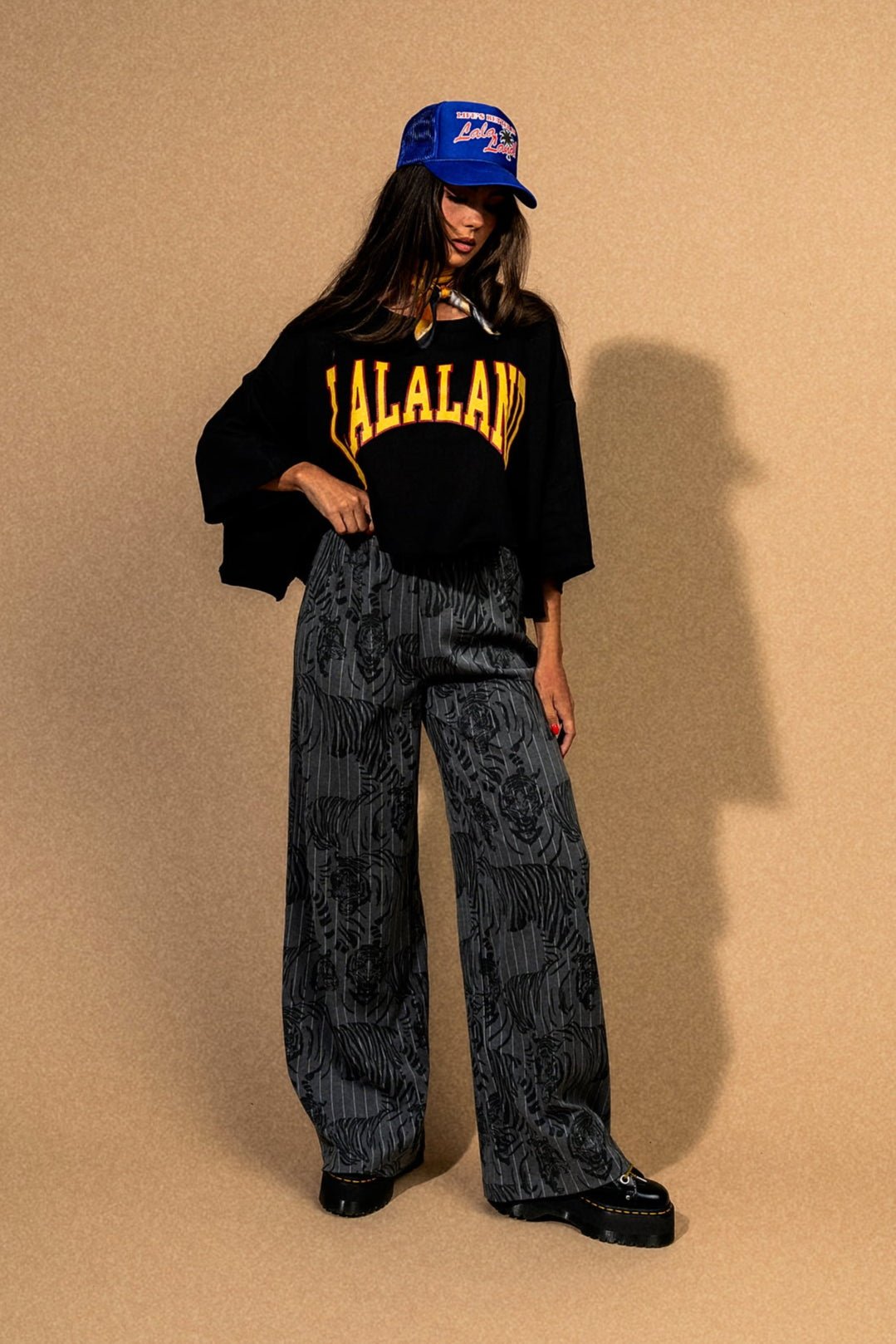 Your Dad's Vintage Sweatshirt (But Better) in Black Lalaland - Dressed in Lala