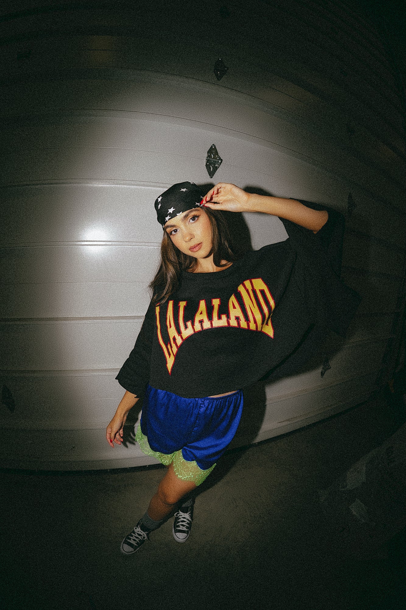 Your Dad's Vintage Sweatshirt (But Better) in Black Lalaland - Dressed in Lala
