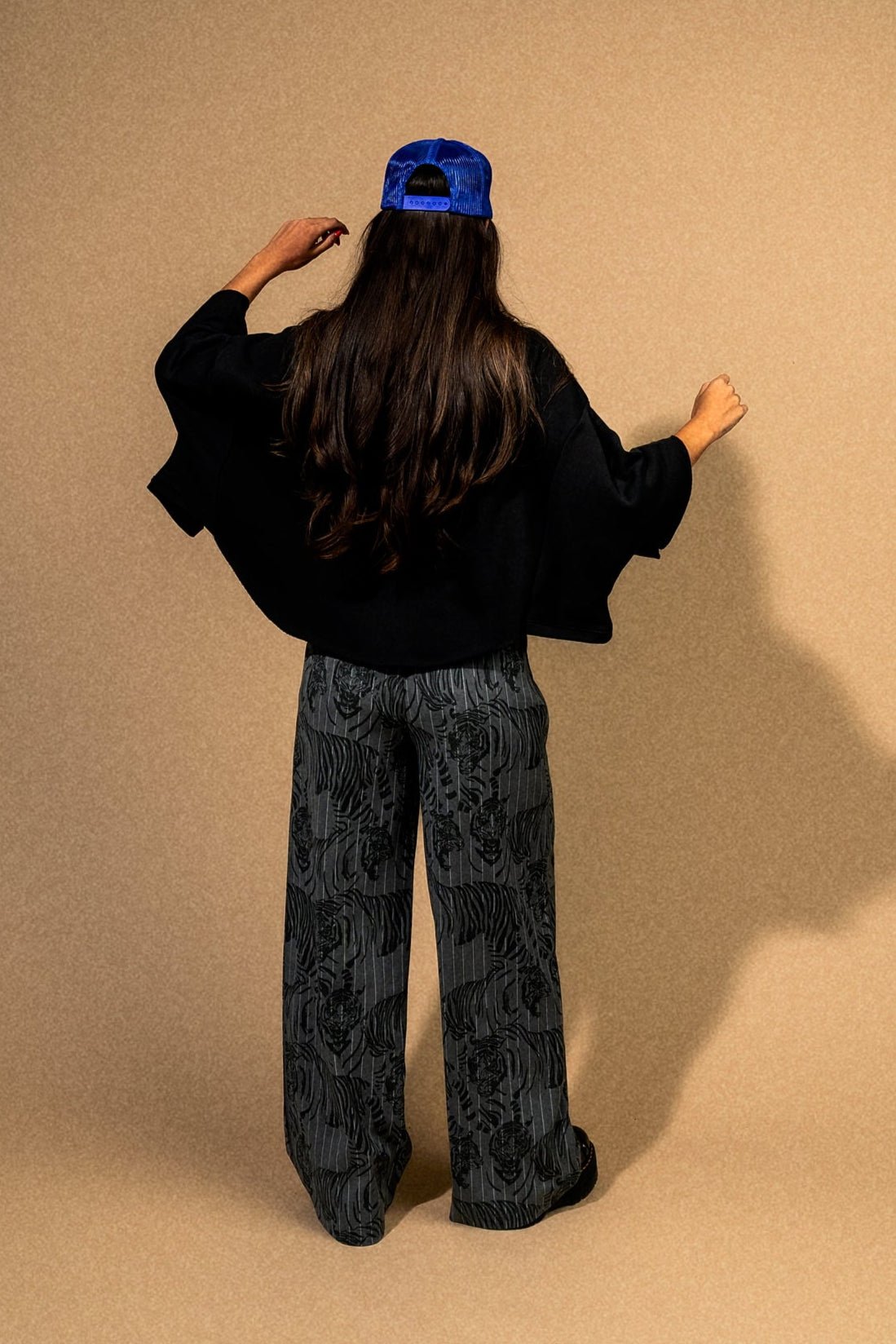 Your Dad's Vintage Sweatshirt (But Better) in Black Lalaland - Dressed in Lala