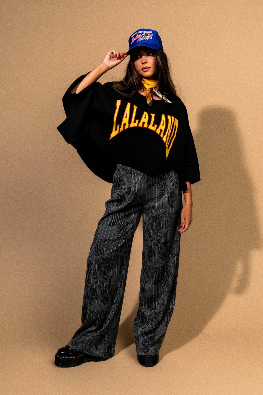 Your Dad's Vintage Sweatshirt (But Better) in Black Lalaland - Dressed in Lala