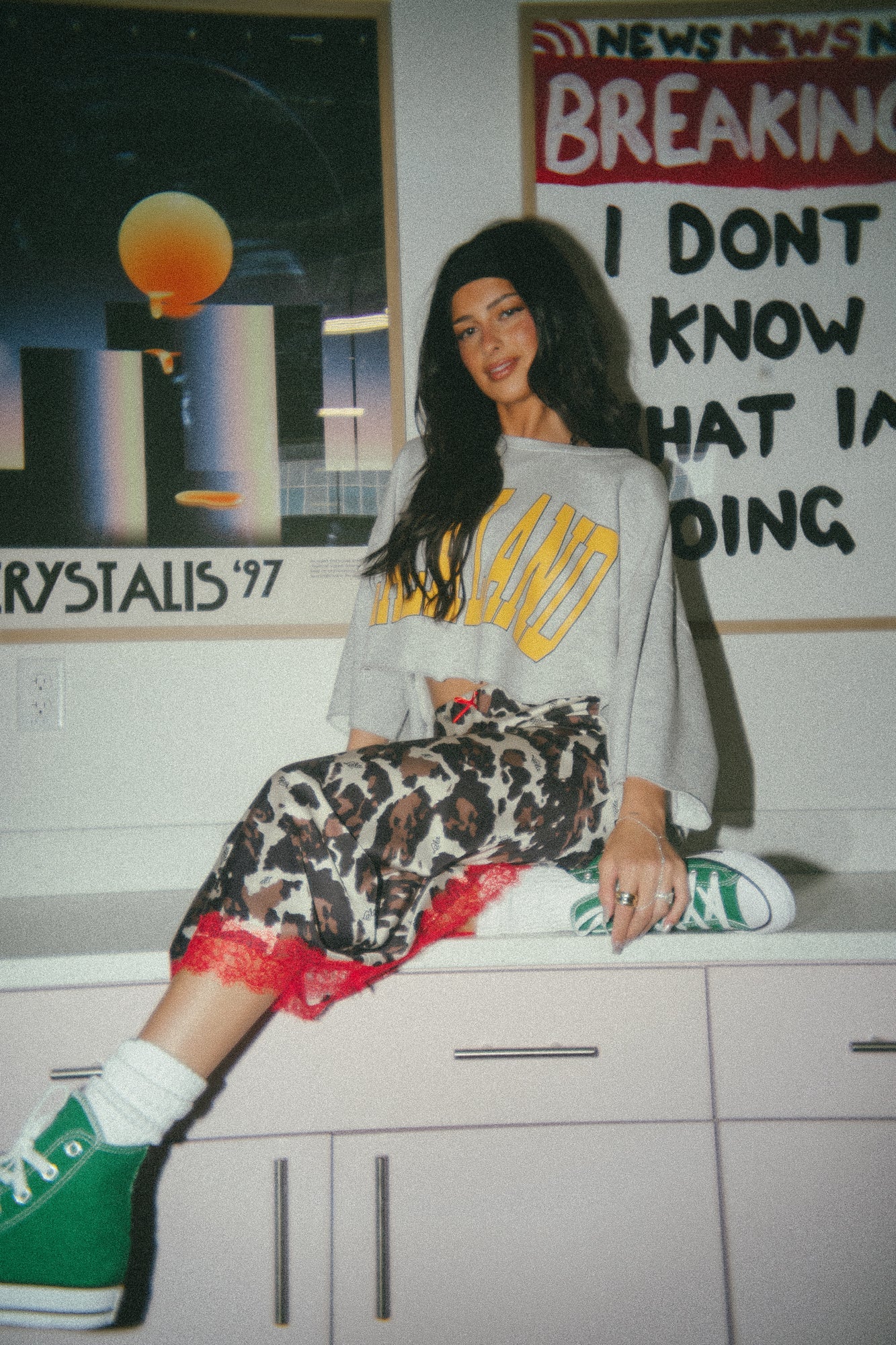 Your Dad's Vintage Sweatshirt (But Better) in LALALAND - Dressed in Lala