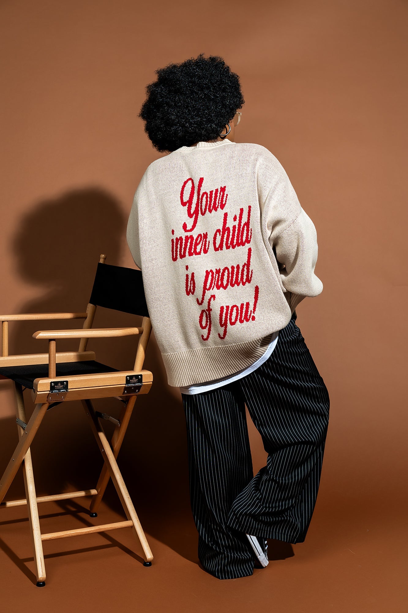 Your Inner Child is Proud of You Oversized Knit - Dressed in Lala