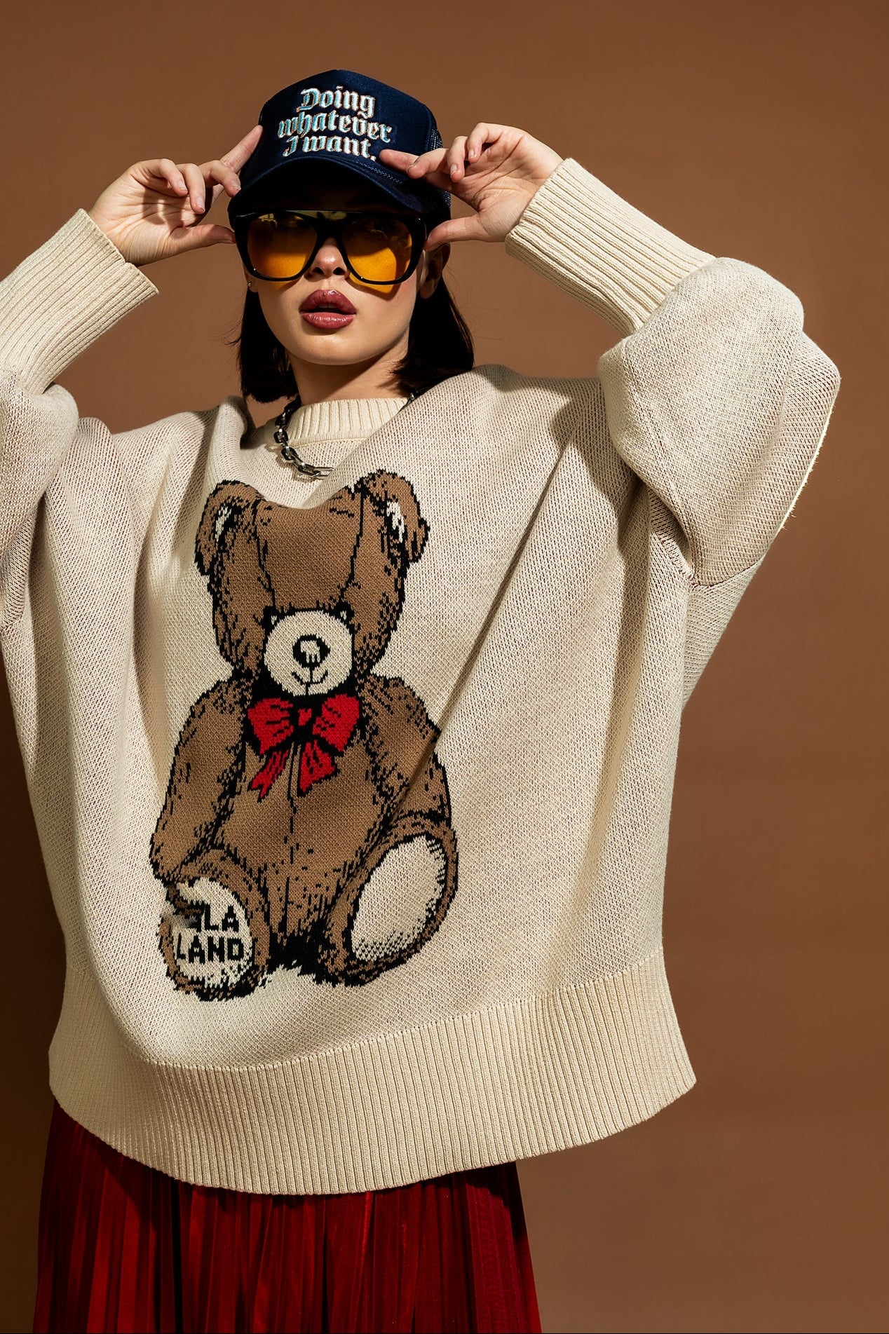 Your Inner Child is Proud of You Oversized Knit - Dressed in Lala