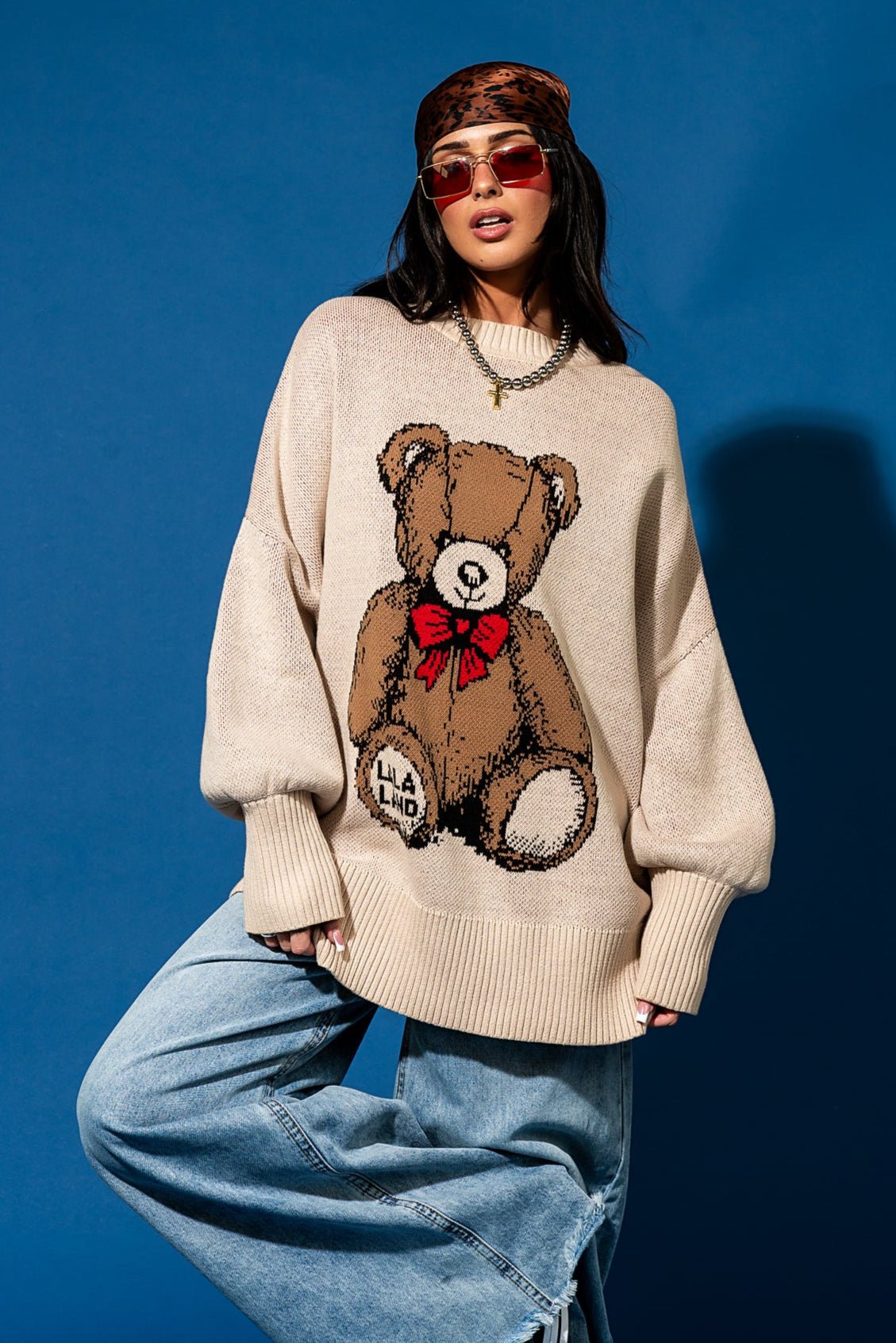 Your Inner Child is Proud of You Oversized Knit - Dressed in Lala