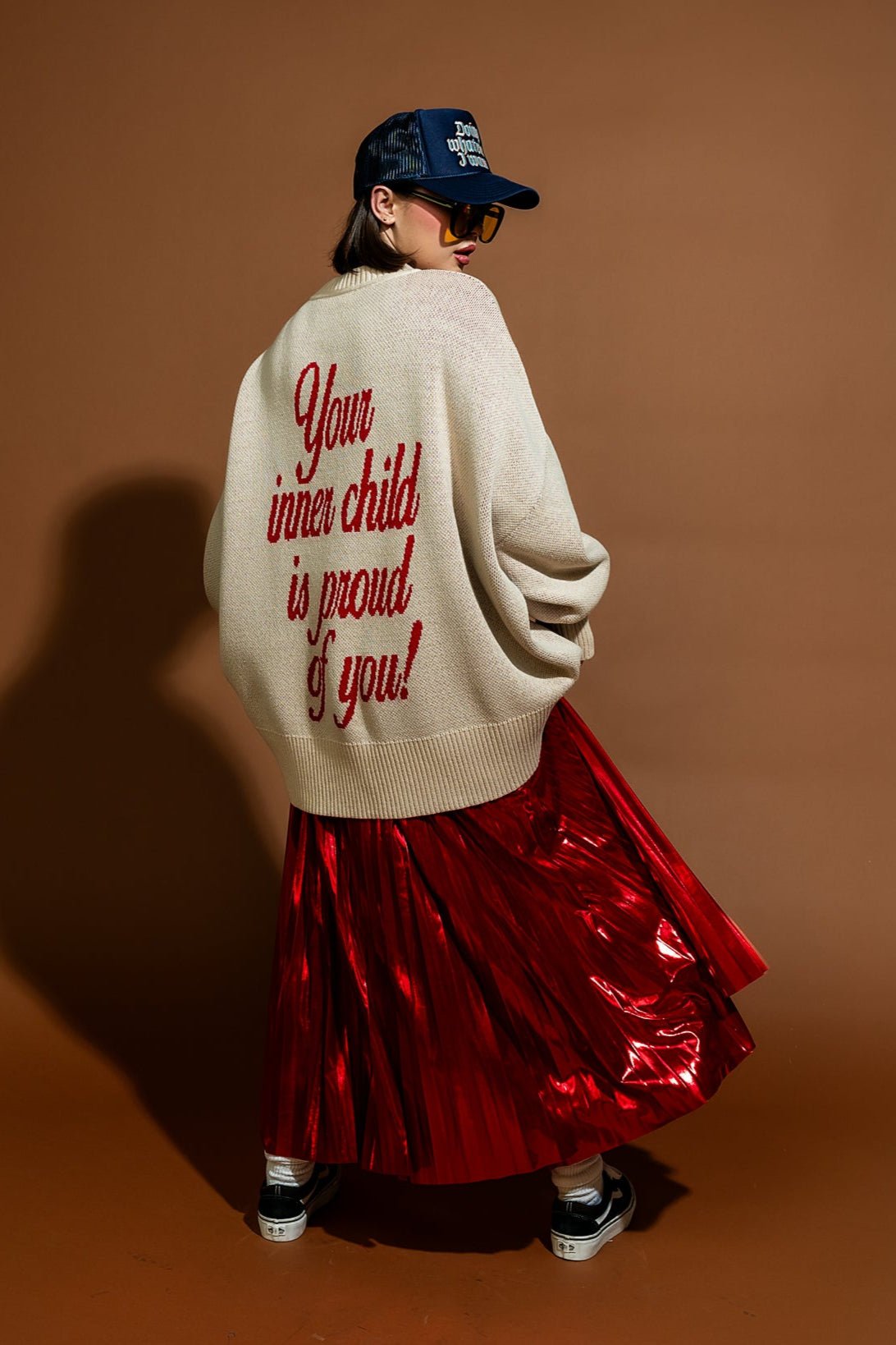 Your Inner Child is Proud of You Oversized Knit - Dressed in Lala