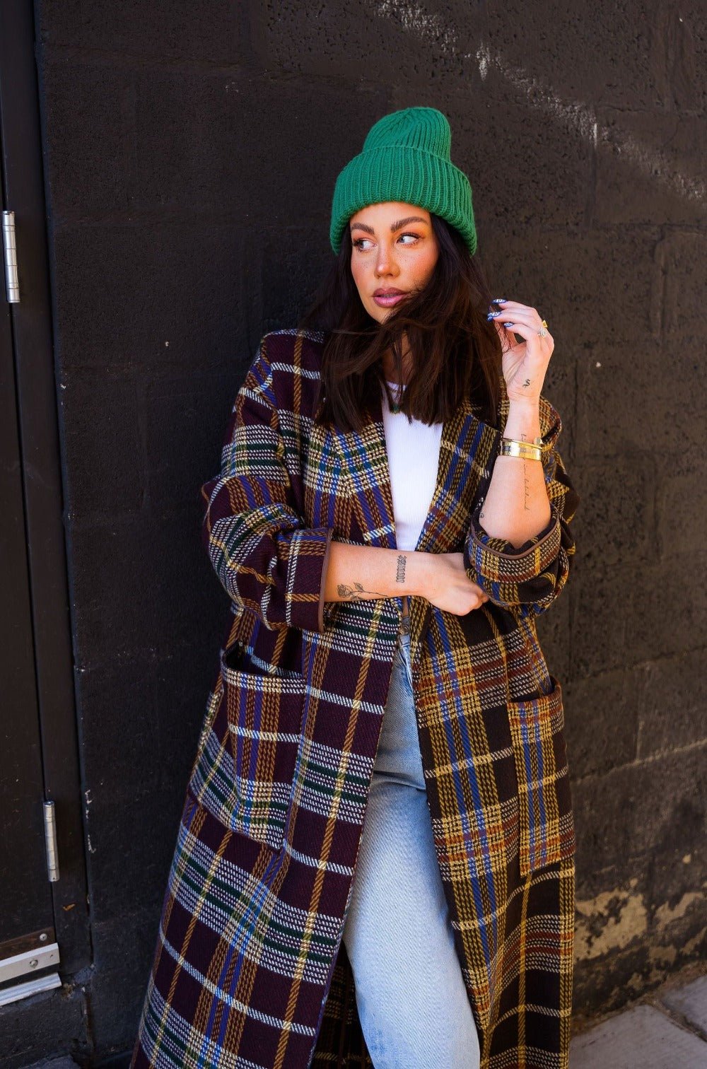 Libra Longline Half + Half Coat
