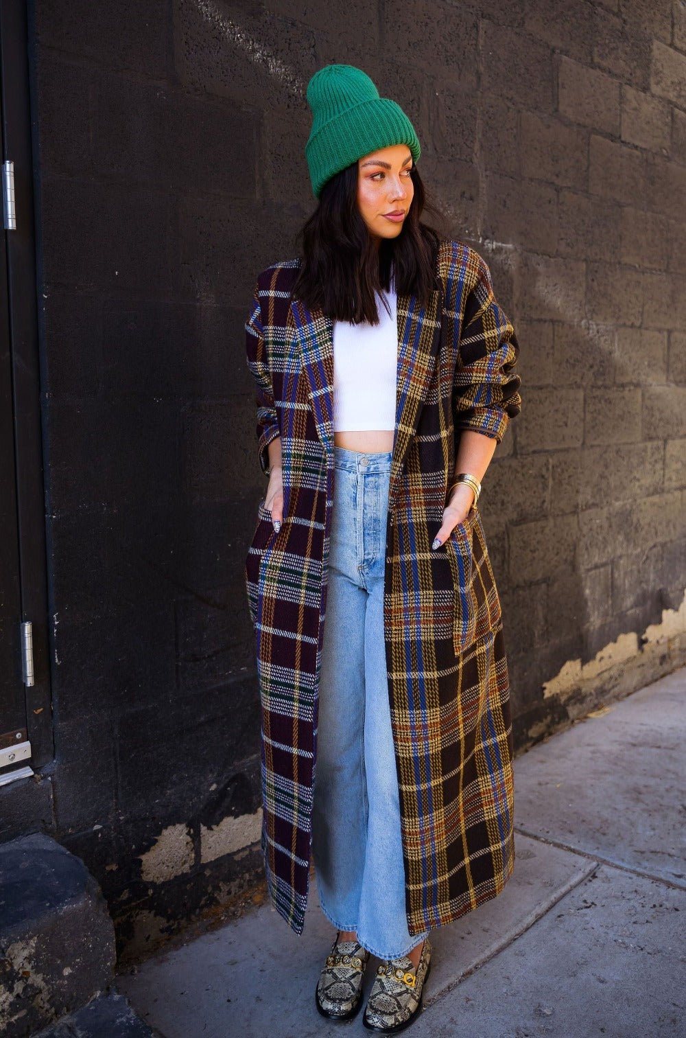 Libra Longline Half + Half Coat