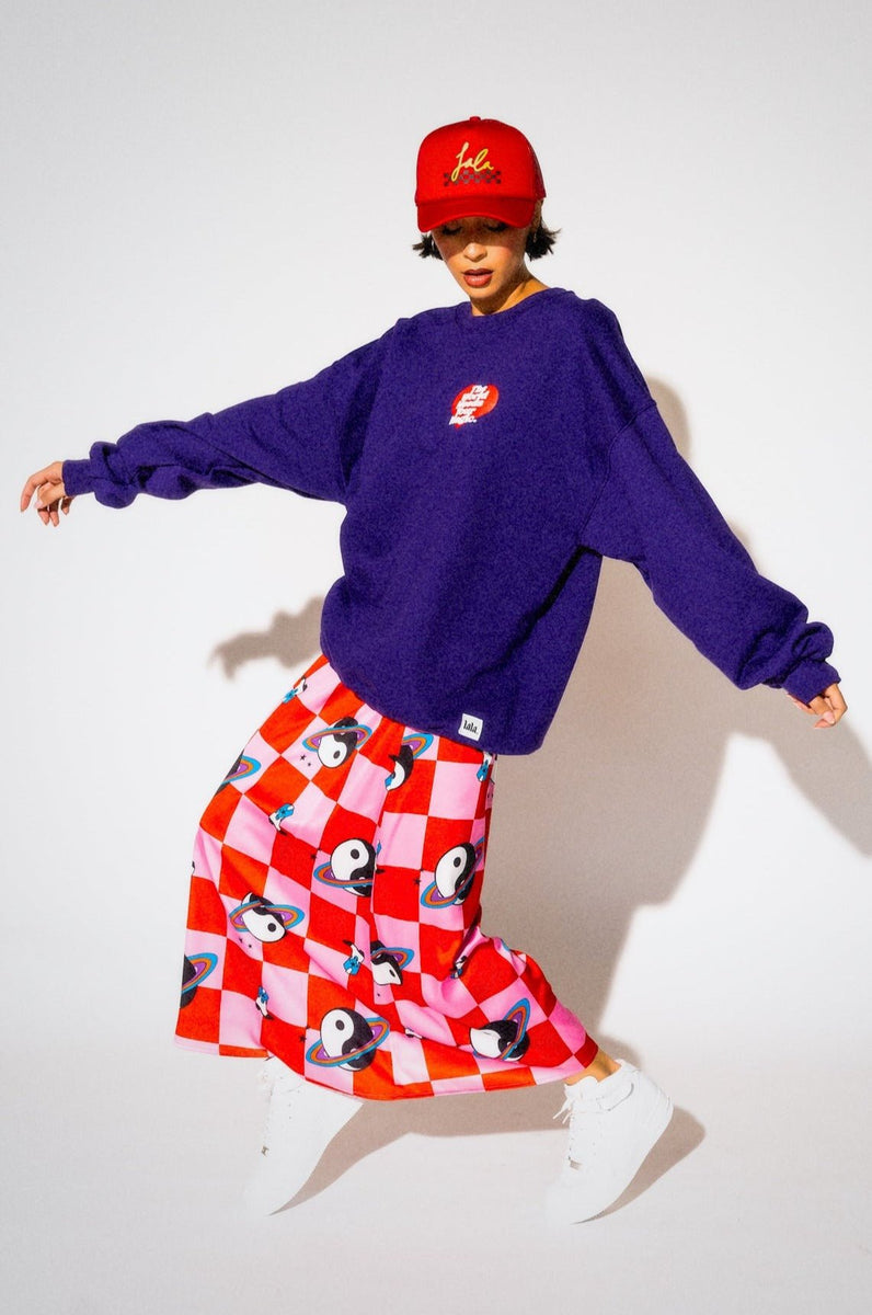 Lala Finish Line Trucker Hat Dressed in Lala