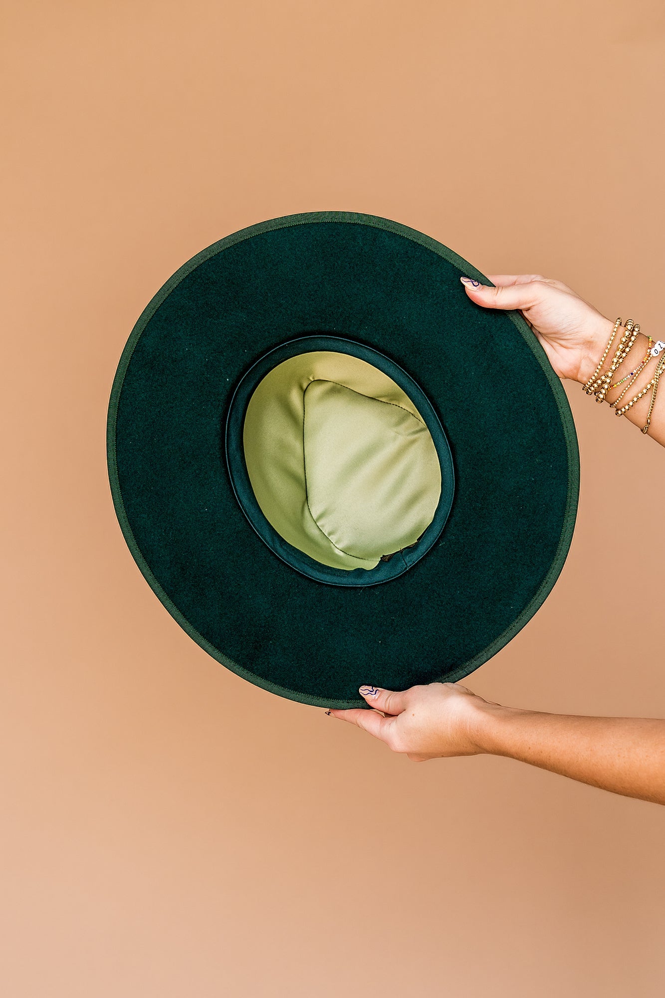 Billie Rancher Hat in Emerald