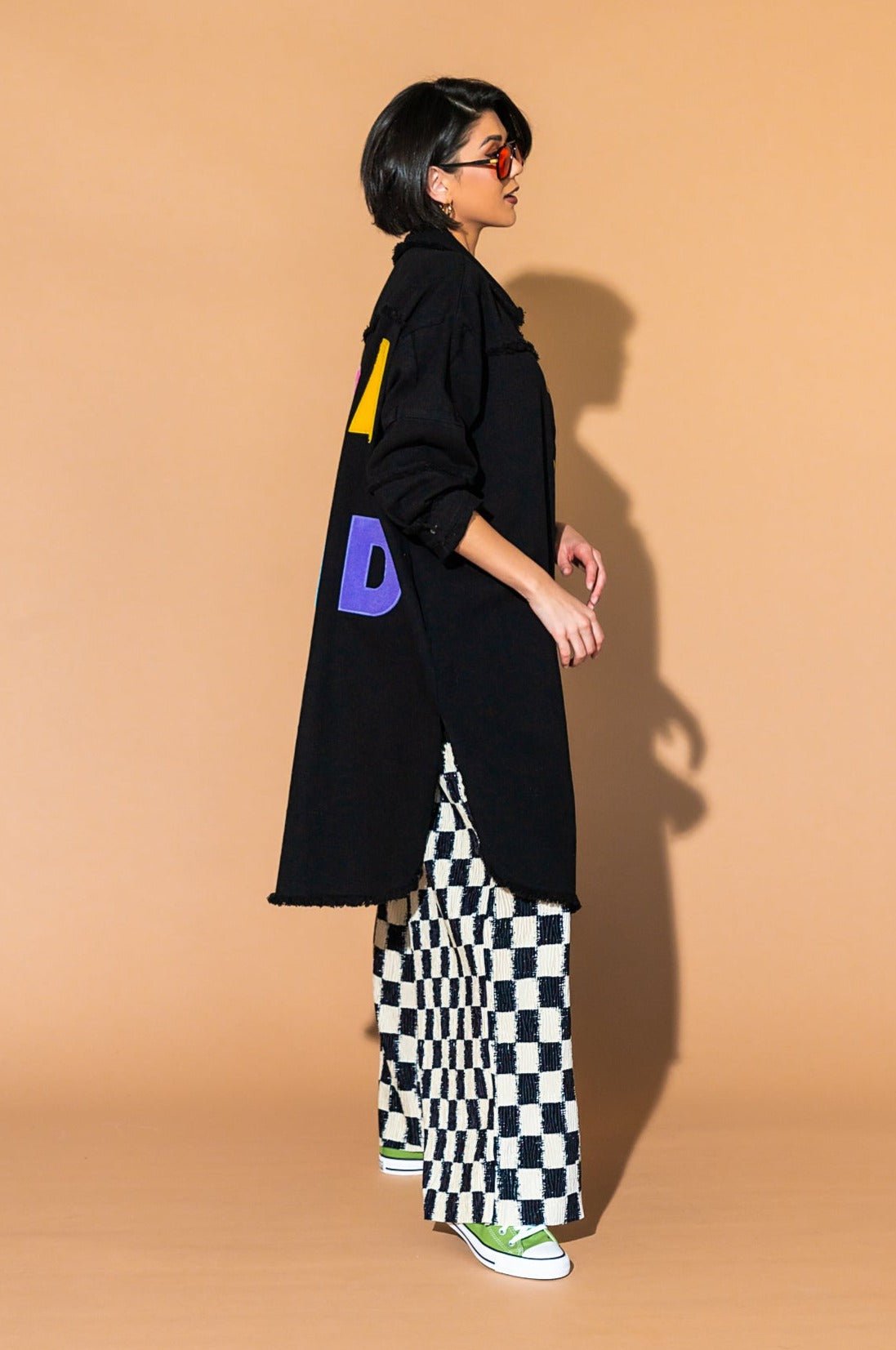 Already Famous Oversized Grunge Trucker Jacket