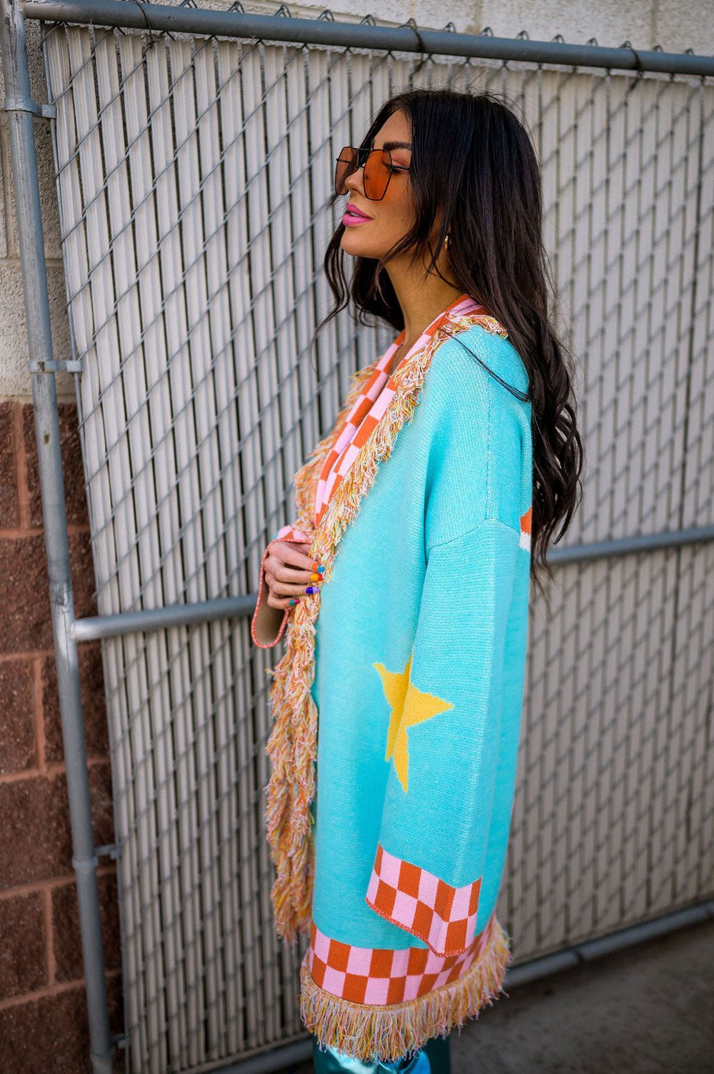 Greetings Earthlings Luxe Fringe Cardigan