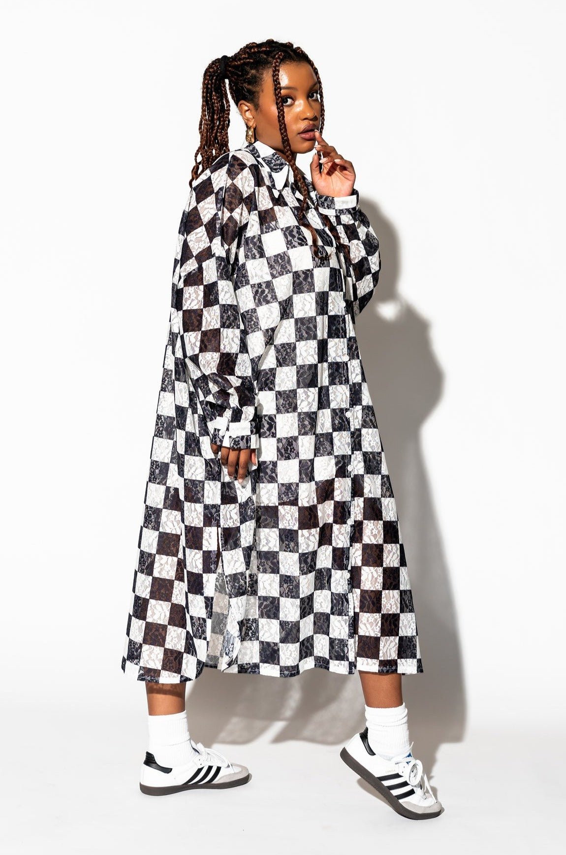 New Romantics Oversized Lace Dress + Slip