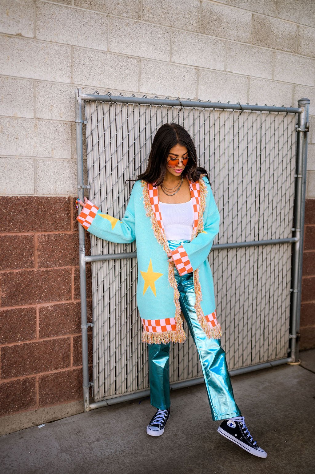 Greetings Earthlings Luxe Fringe Cardigan