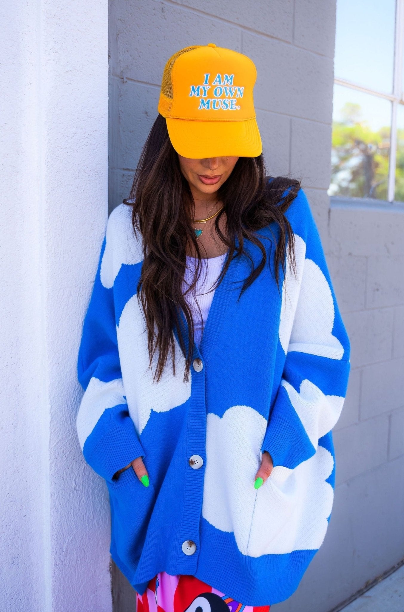 My Own Muse Embroidered Trucker Hat