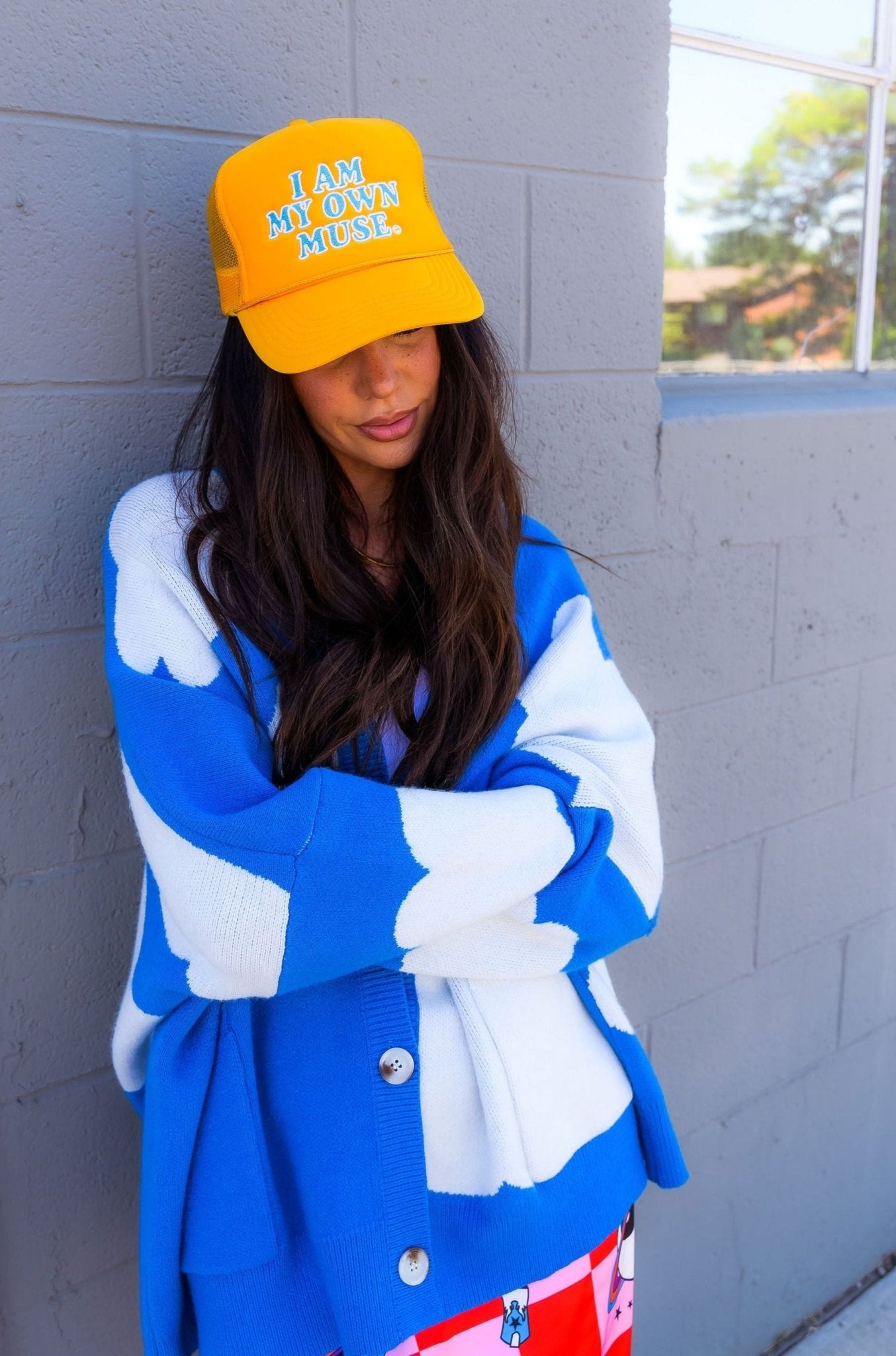 My Own Muse Embroidered Trucker Hat