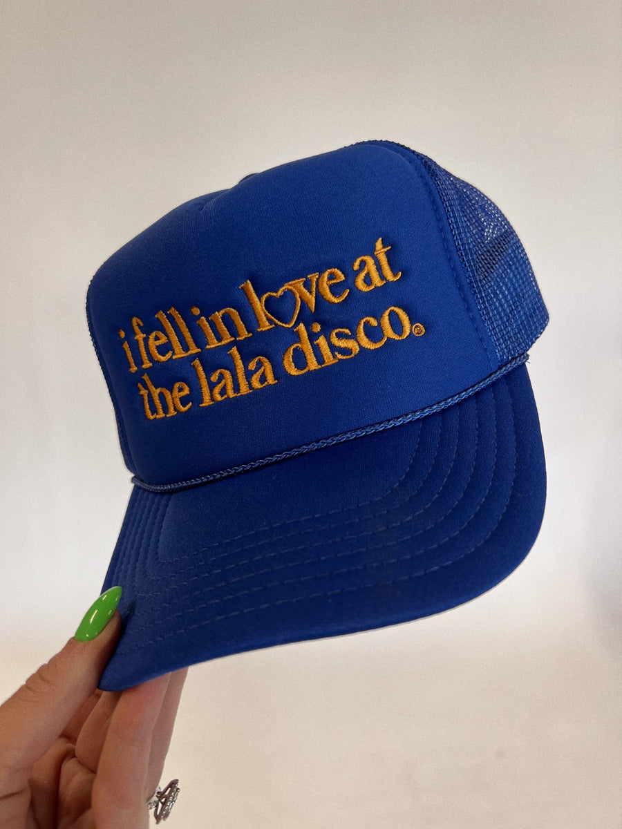 Lala Disco Trucker Hat Dressed in Lala