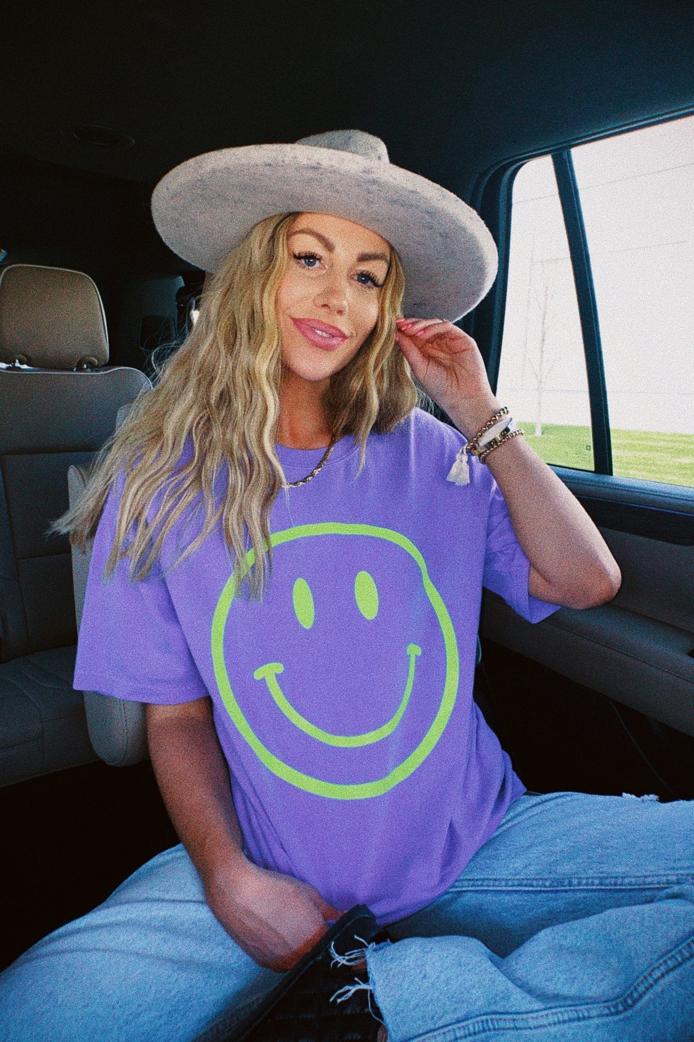 The World Needs Your Magic Tee in Lavender + Neon