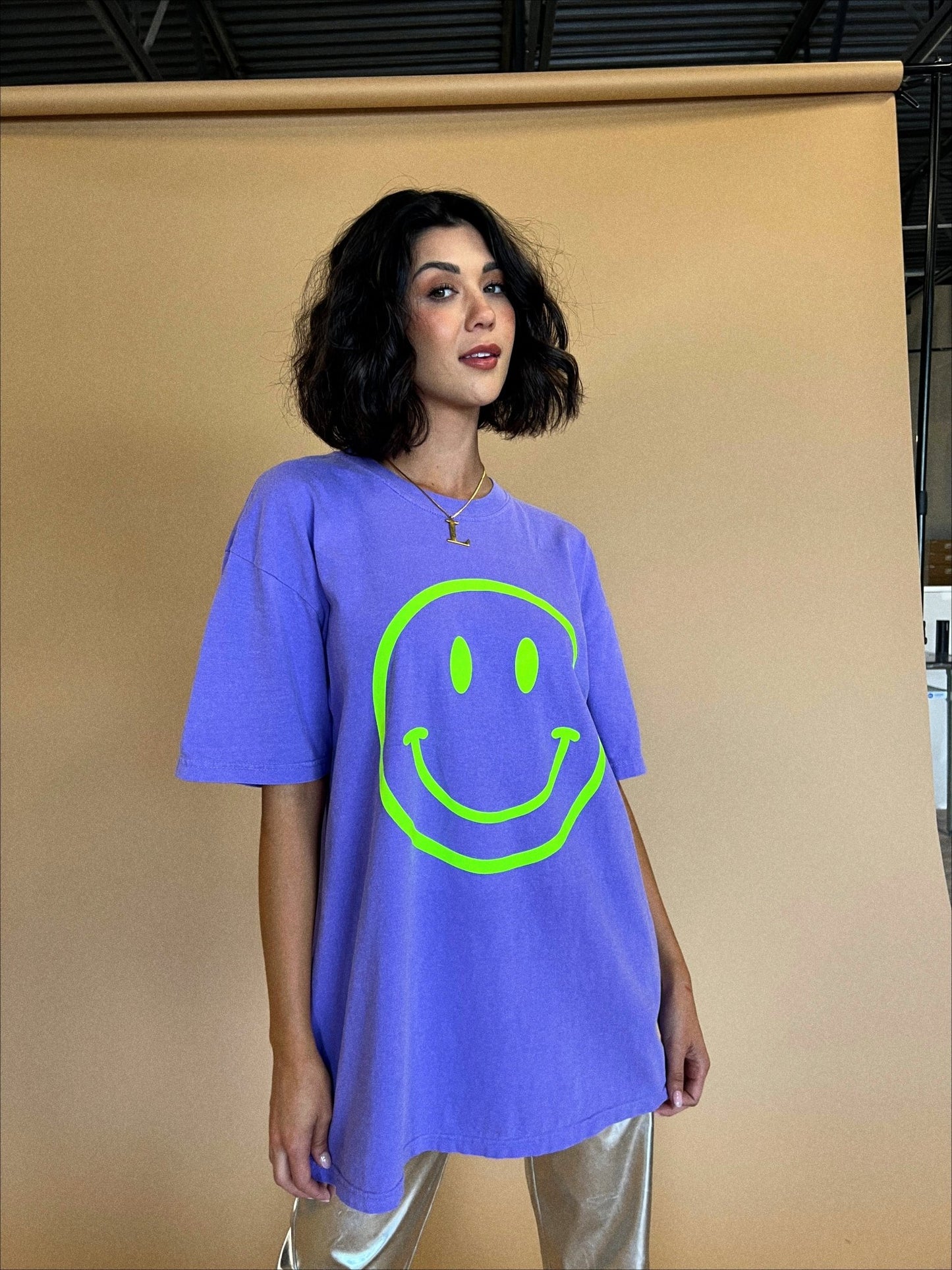The World Needs Your Magic Tee in Lavender + Neon