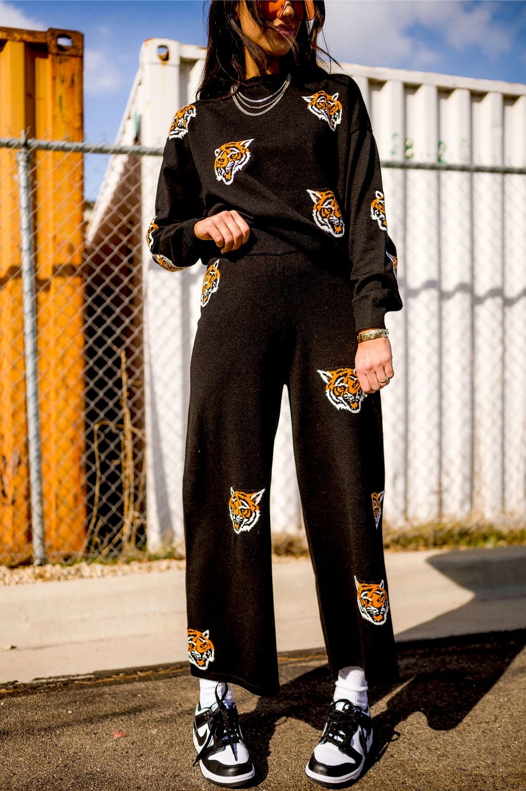 Fierce Female Knit Matching Set - Dressed in Lala Original 3XL Fierce Female Knit Matching Set - Dressed in Lala Original 3XL