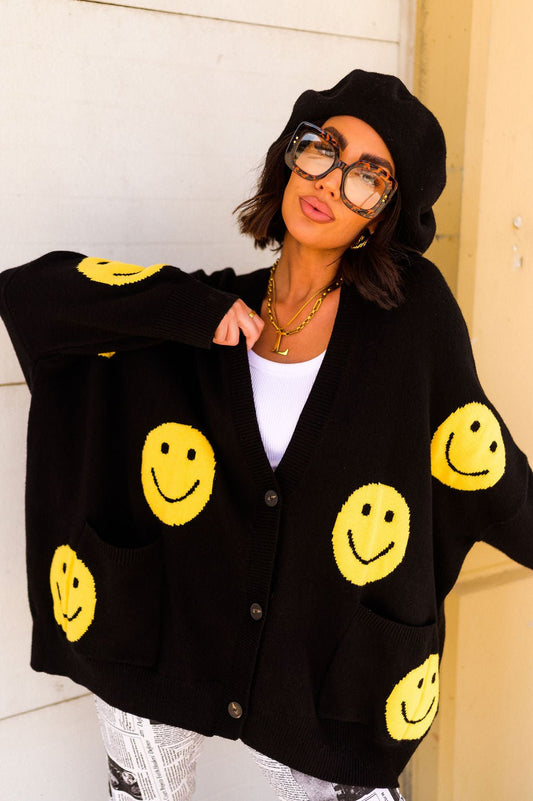 The Most Fun Oversized Cardigan *RESTOCKED*
