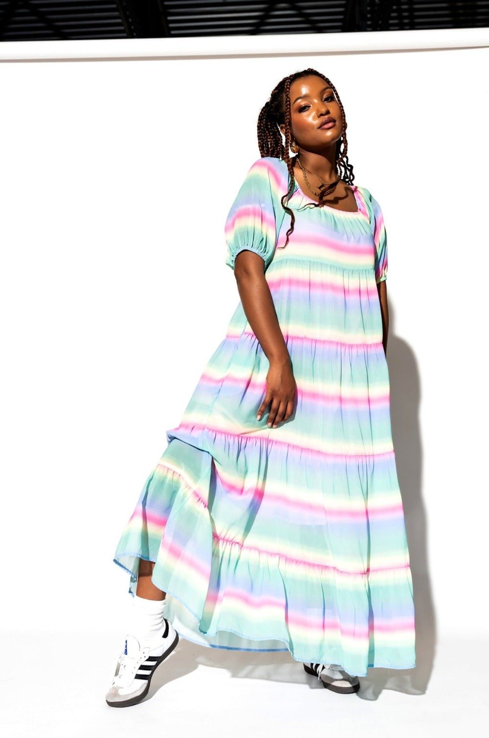 Lucky Lady Maxi Dress in Sugar High