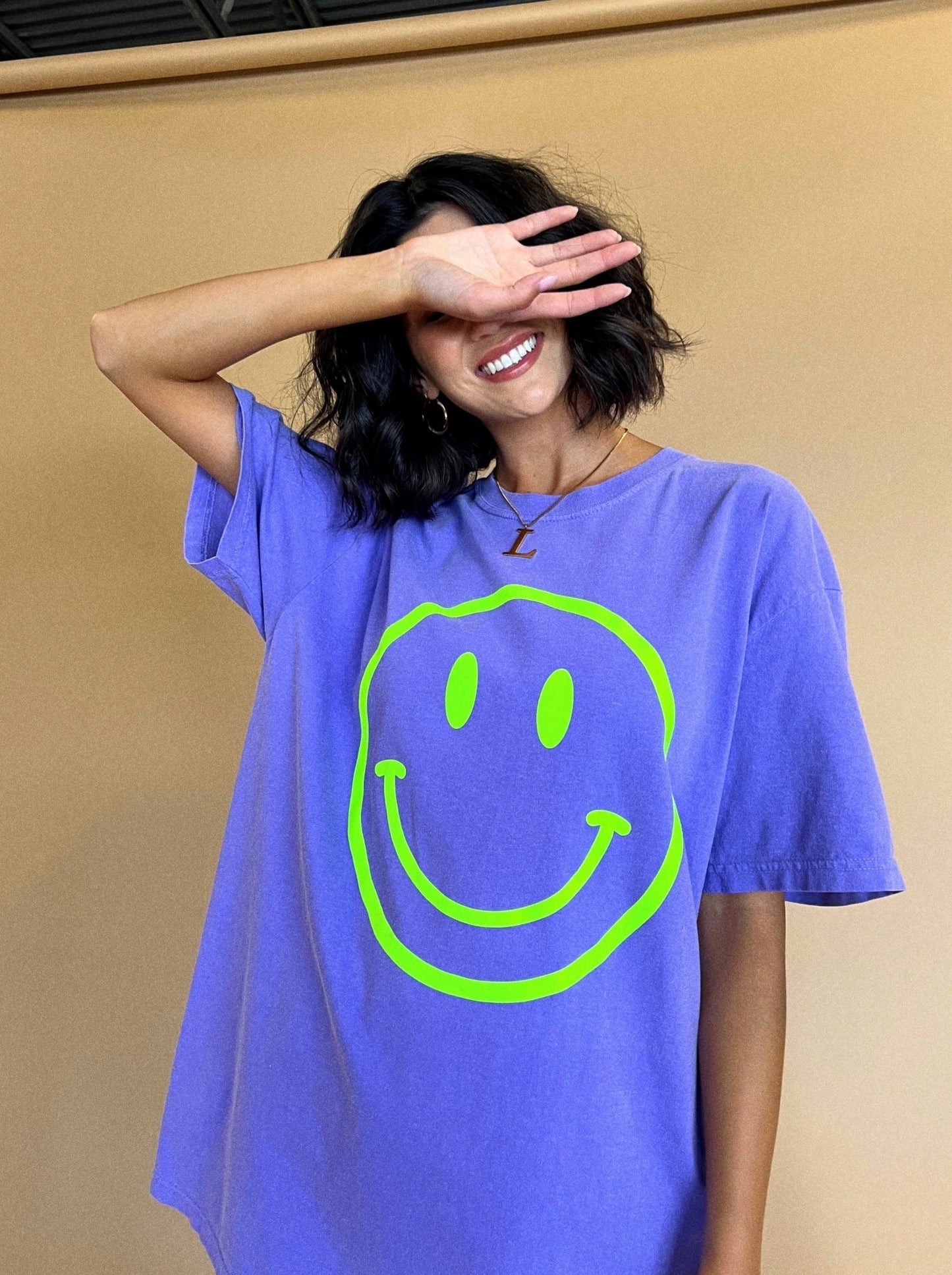 The World Needs Your Magic Tee in Lavender + Neon