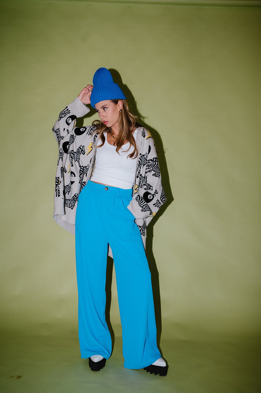 LALA ORIGINAL: Good Luck Charm Oversized Cardigan *RESTOCKED* - Dressed in Lala