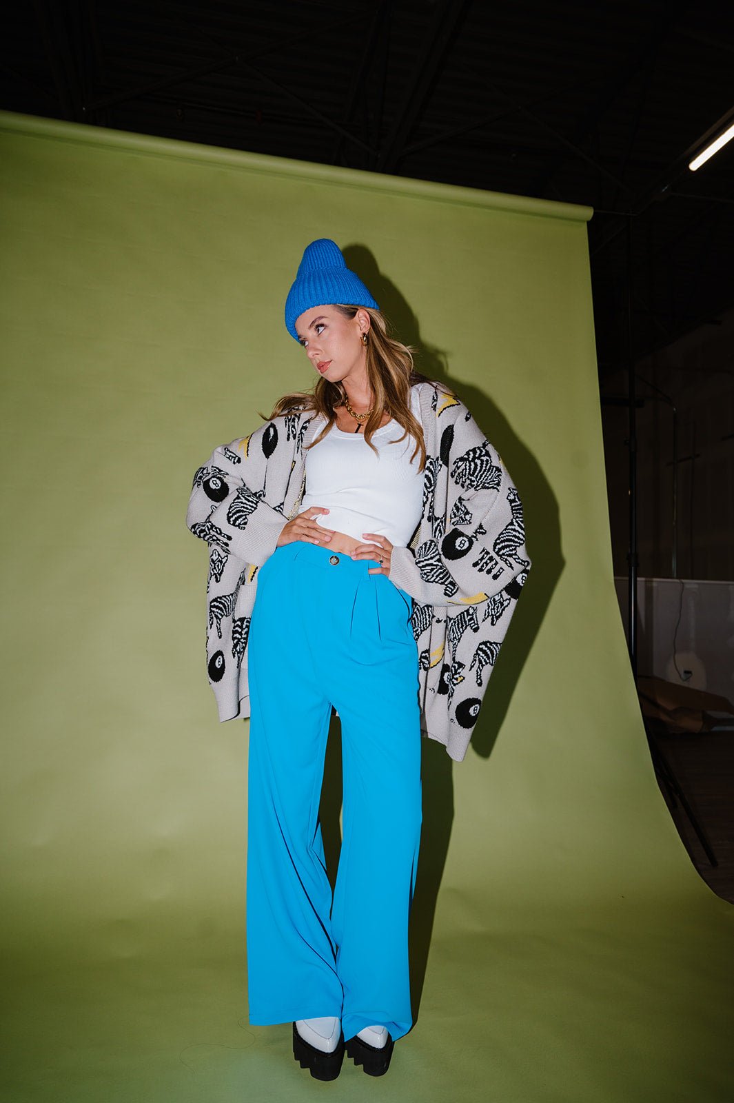 LALA ORIGINAL: Good Luck Charm Oversized Cardigan *RESTOCKED* - Dressed in Lala