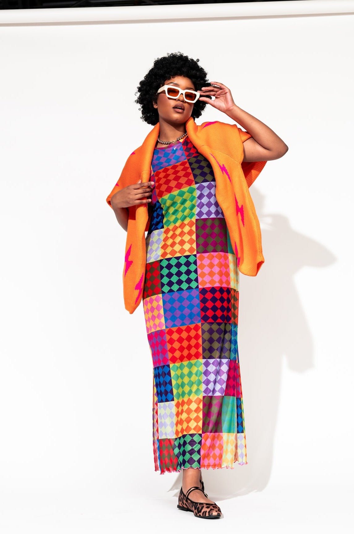 LALA ORIGINAL: Mad About You Mesh Dress + Slip in Fun House - Dressed in Lala